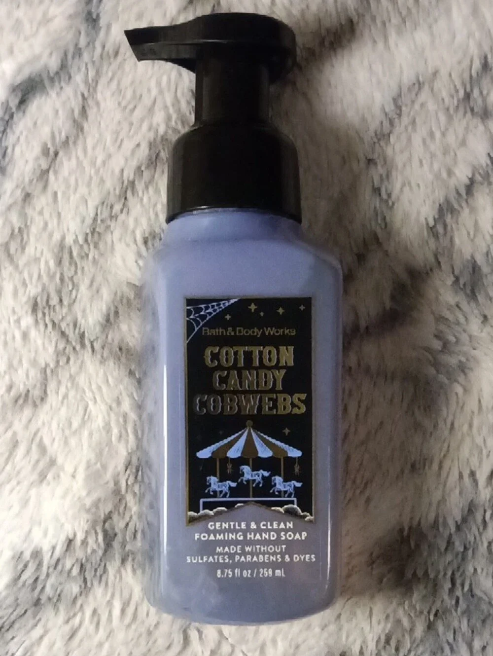 🕸️🕸️Bath & Body Works Cotton Candy Cobwebs Foaming Hand Soap 🕸️🕸️